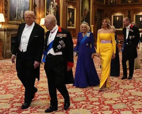 The Royal Family Deploy Grand Welcome Amid Protests; Jimmy Kimmel Taken Off Air Over Kirk Remarks